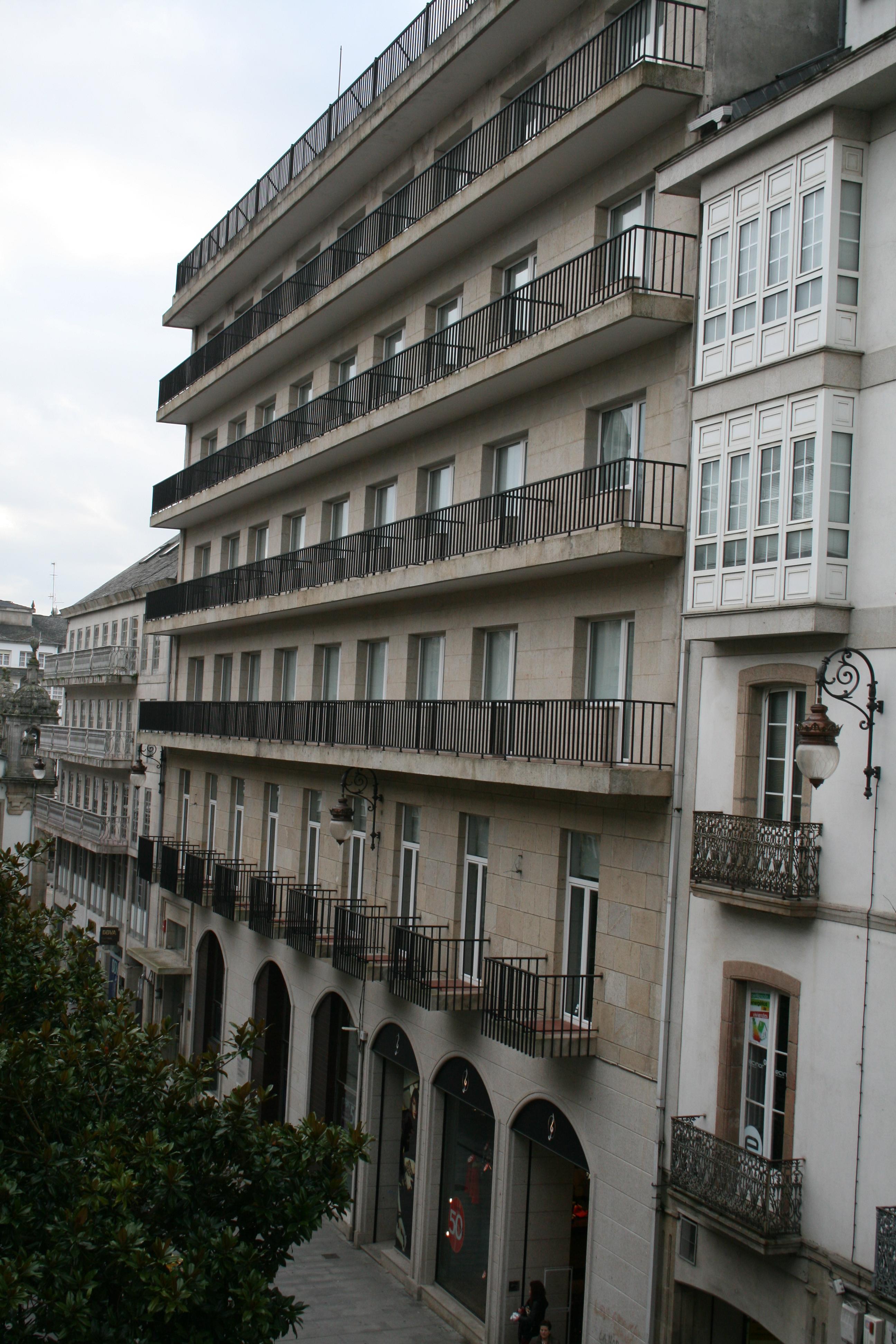 Hotel Mendez Nunez Lugo Exterior photo